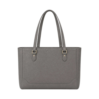 Totzen Grey Bow Detail Tote Bag – Elegant Tassel Front Design